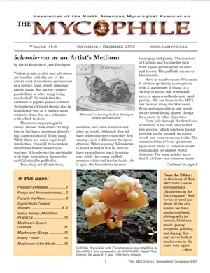 The Mycophile 46.6 November December 2005 cover