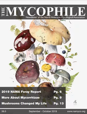 The Mycophile 59.5 SeptemberOctober 2019 cover